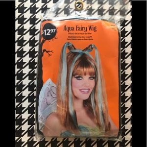 Adult Aqua Fairy Wig